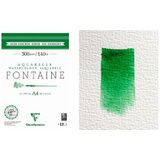 Clairefontaine aquarellblock FONTAINE, rau, din A3