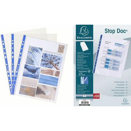 EXACOMPTA Prospekthlle Stop Doc, DIN A4, PP, transparent