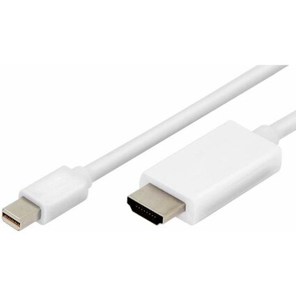 DIGITUS Mini DisplayPort Adapterkabel, mDP - HDMI-A, 2,0 m