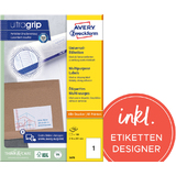 AVERY zweckform Universal-Etiketten, 210 x 297 mm, wei