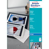 AVERY zweckform Inkjet Folien, A4, Glossy, Strke 0,20 mm