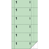 sigel formularbuch "Bonbuch", Kellner-Nr. 1, hellgrn