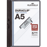 DURABLE klemmhefter DURACLIP, din A5, schwarz