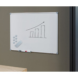 MAUL Weiwandtafel 2000 MAULpro, (B)900 x (H)600 mm, grau