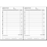 sigel formularbuch "Ausbildungsnachweis", A4, 28 Blatt