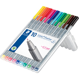 STAEDTLER fineliner triplus, 10er Etui