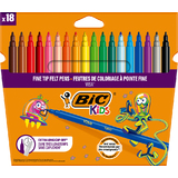 BIC kids Fasermaler Visa, 18er Kartonetui