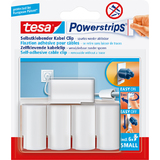 tesa powerstrips Kabel-Clip, wei