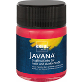 KREUL textilfarbe JAVANA, wei, im Glas, 50 ml