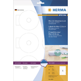 HERMA mini CD-Etiketten mini SPECIAL, Durchmesser: 78 mm