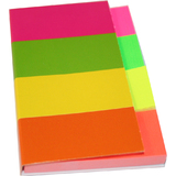 Kores pagemarker - Papier, 20 x 50 mm, Neonfarben