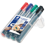 STAEDTLER lumocolor Permanent-Marker 352, 4er Etui