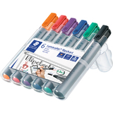 STAEDTLER lumocolor Flipchart-Marker 356, 6er Etui