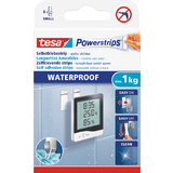 tesa powerstrips Klebepads small WATERPROOF, wei