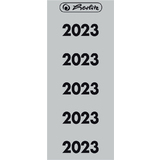 herlitz ordner-inhaltsschild Jahreszahl 2023, grau