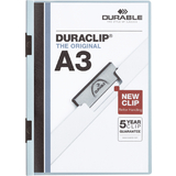 DURABLE klemmhefter DURACLIP, din A3, blau