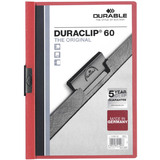 DURABLE klemmhefter DURACLIP original 60, din A4, rot