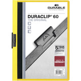 DURABLE klemmhefter DURACLIP original 60, din A4, gelb