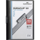 DURABLE klemmhefter DURACLIP original 60, din A4, schwarz