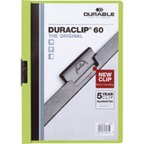 DURABLE klemmhefter DURACLIP original 60, din A4, grn