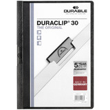 DURABLE klemmhefter DURACLIP original 30, din A4, schwarz