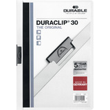 DURABLE klemmhefter DURACLIP original 30, din A4, wei