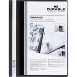 DURABLE schnellhefter DURAPLUS, din A4, schwarz, berbreit