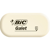 BIC kautschuk-radierer Galet, wei, oval