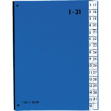 PAGNA pultordner Color, din A4, 1 - 31, 31 Fcher, blau