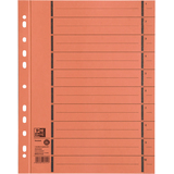 Oxford Trennbltter mit Perforation, a4 berbreite, orange