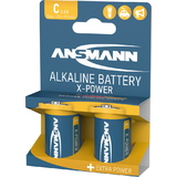 ANSMANN alkaline Batterie "X-Power", baby C, 2er Blister