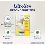 AVERY zweckform Mini-Etiketten, 35,6 x 16,9 mm, wei