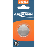 ANSMANN lithium Knopfzelle CR3032, 3 Volt, 1er Blister