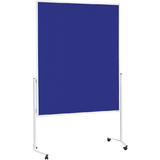 magnetoplan Moderationstafel, (B)1.200 x (H)1.500 mm, blau