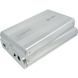 LogiLink 3,5" sata Festplatten-Gehuse, usb 3.0, silber