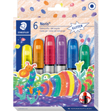 STAEDTLER gelmalstift Noris "Glitter", 6er Kartonetui