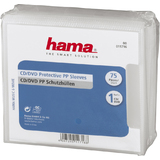 hama CD-/DVD-Hlle, PP, transparent, oben offen