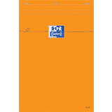 Oxford Notizblock, 210 x 315, kariert, 80 Blatt, orange