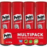 Pritt klebestift 4 x 22 g im Spar-Pack, lsemittelfrei