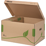 Esselte archiv-klappdeckelbox ECO, braun, fr format DIN A4+