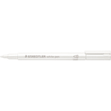 STAEDTLER permanent-marker Metallic, Rundspitze, wei