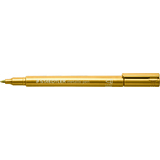 STAEDTLER permanent-marker Metallic, Rundspitze, gold