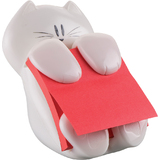 Post-it z-notes Spender "Katze", wei, bestckt