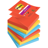 Post-it haftnotizen Super sticky Z-Notes, 76 x 76mm, Playful