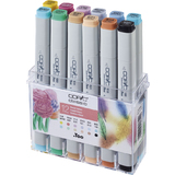 COPIC marker classic, 12er set Pastellfarben