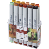 COPIC marker classic, 12er set Herbstfarben