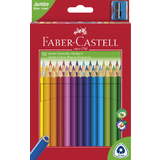 FABER-CASTELL dreikant-buntstifte Jumbo, 30er Etui