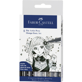 FABER-CASTELL tuschestift PITT artist pen, manga Basic Set
