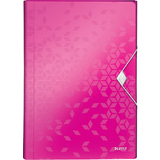 LEITZ Fchermappe WOW, A4, PP, 6 Fcher, pink