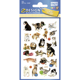 ZDesign kids Sticker "Hunde & Katzen"